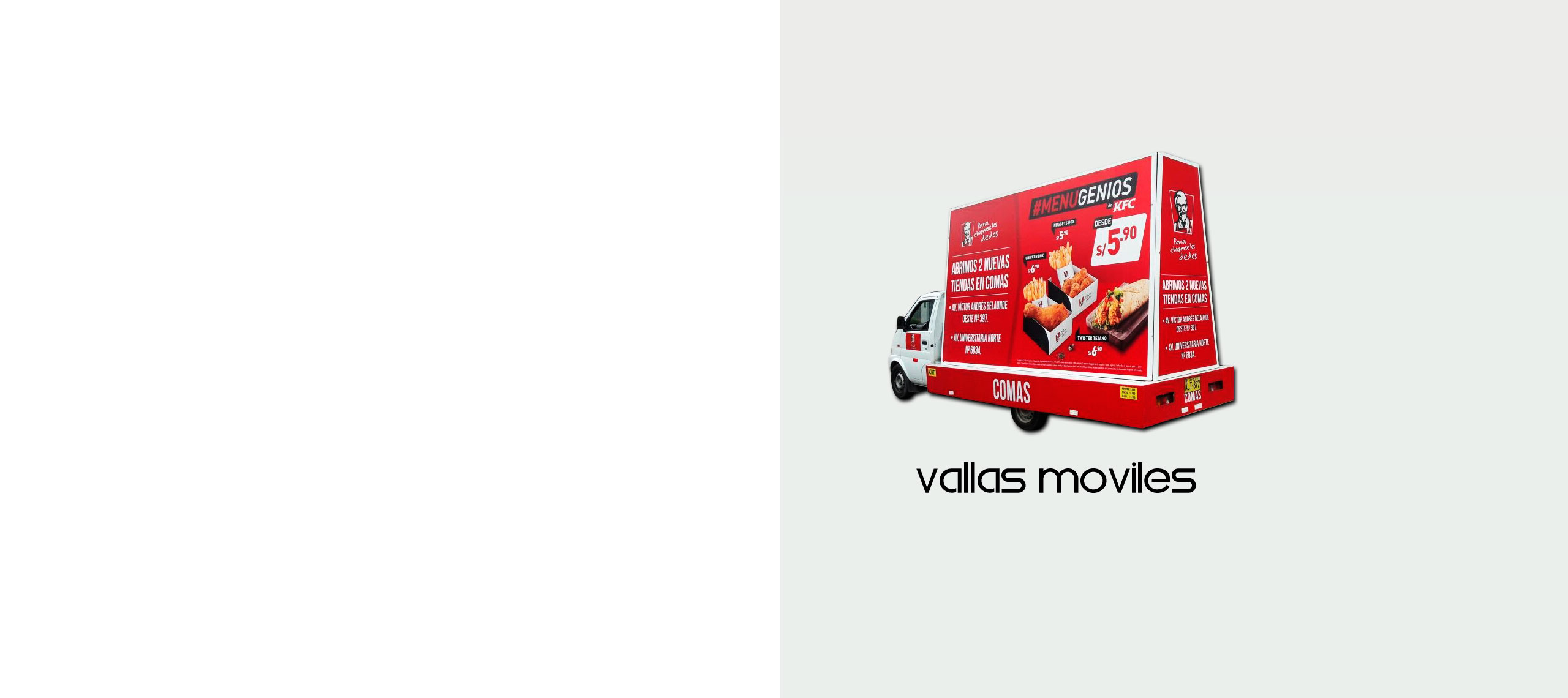 valla movil